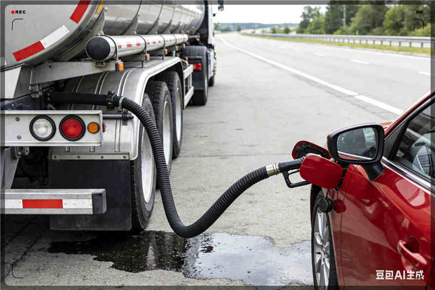 开阳汽车救援送水案例